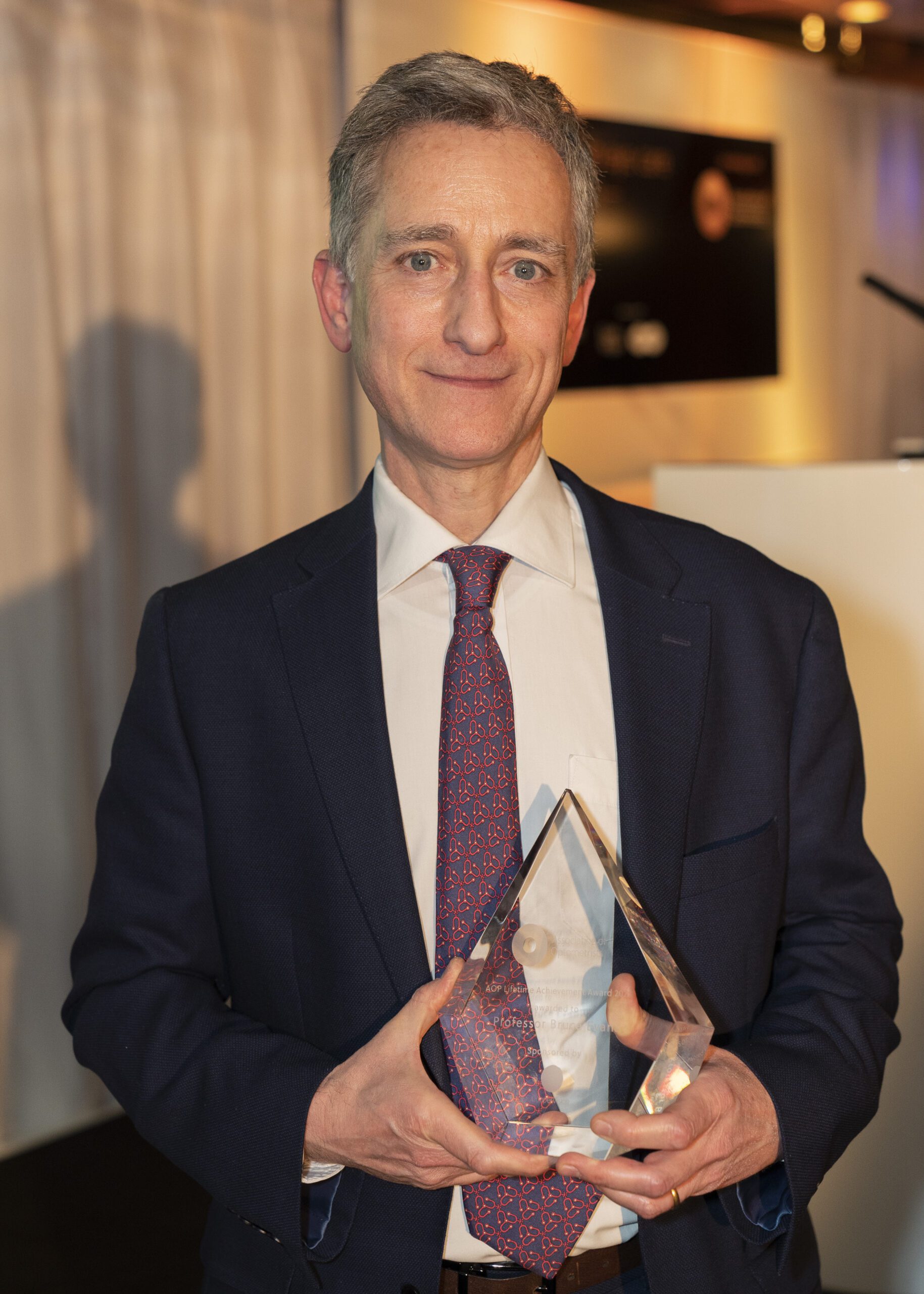 Professor Bruce Evans won the AOP Lifetime Achievement Award